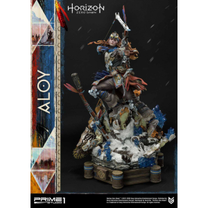 Horizon Zero Dawn Statue 1/4 Aloy Shield Weaver Armor Set 70 cm